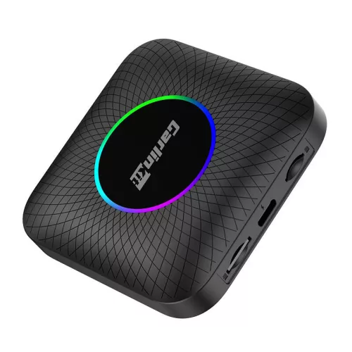 Carlinkit TBOX PLUS LED vezeték nélküli adapter (fekete)