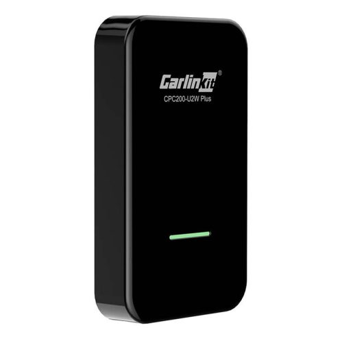 Carlinkit U2W Plus vezeték nélküli adapter Apple Carplay (fekete)