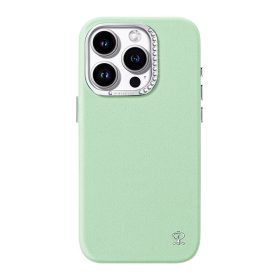   Joyroom PN-15F1 Csillagos tok iPhone 15 Pro készülékhez (zöld)