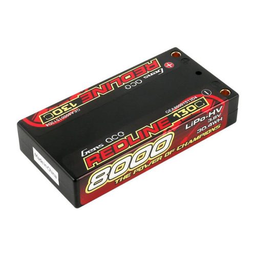 Lipo akkumulátor GENS ACE 8000mAh 3.8V 1S2P 130C