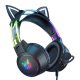 ONIKUMA X15 PRO Gaming headset Cat (fekete)