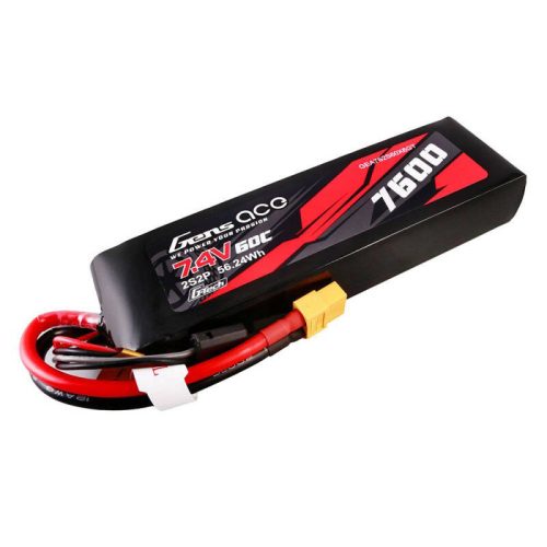 Gens ace G-Tech 7600mAh 7.4V 60C 2S2P Lipo akkumulátor PC mat