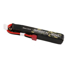   Gens ace 25C 1500mAh 3S1P 11.1V Airsoft Gun Lipo akkumulátor T PLug csatlakozóval