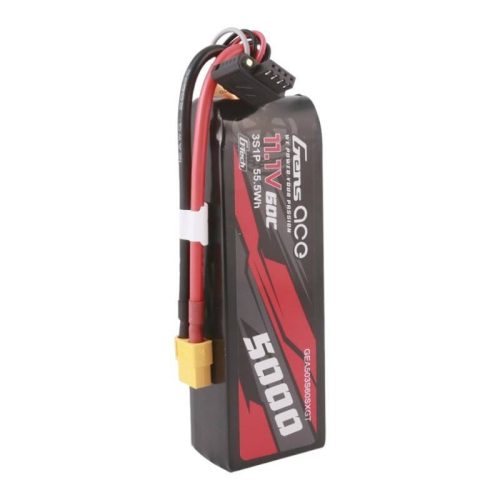 Gens ace G-Tech 5000mAh 11.1V 60C 3S1P Lipo akkumulátor XT60 csatlakozóval
