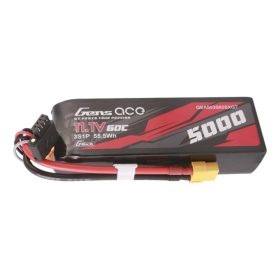   Gens ace G-Tech 5000mAh 11.1V 60C 3S1P Short-Size Lipo akkumulátor XT60 csatlakozóval