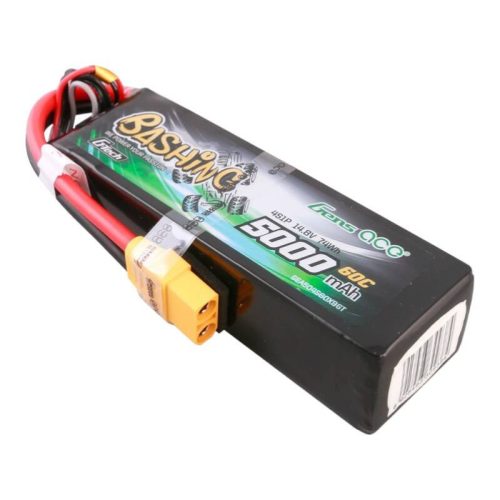 Gens ace G-Tech 5000mAh 14.8V 4S1P 60C Lipo akkumulátor XT90 Bashing Series csatlakozóval