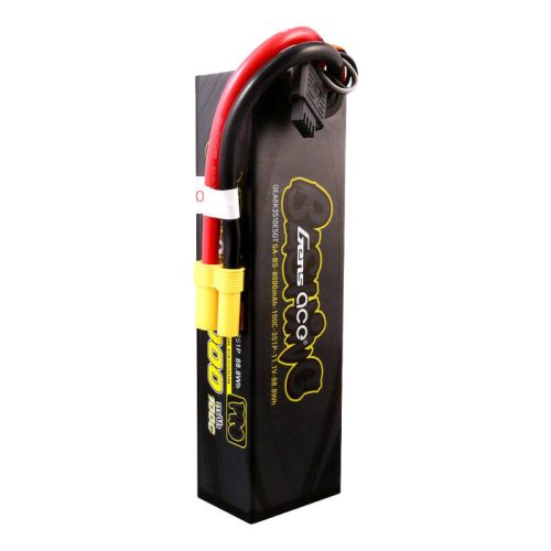 Gens ace G-Tech 8000mAh 11.1V 100C 3S1P Lipo akkumulátor EC5-Bashing Series csatlakozóval