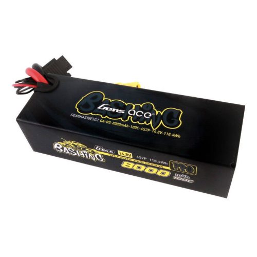 Gens ace 8000mAh 14.8V 100C 4S2P Lipo akkumulátor csomag