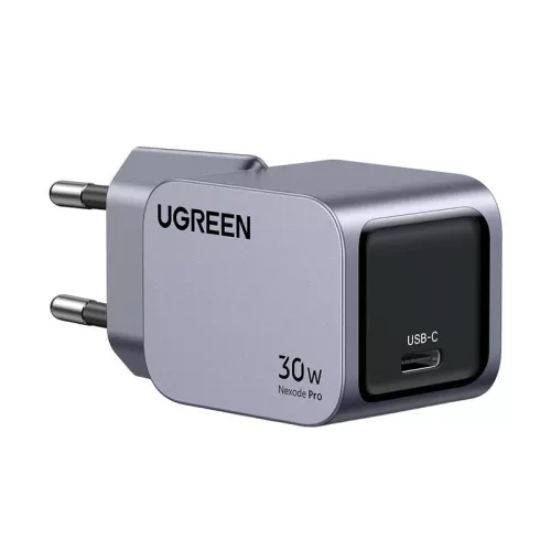 UGREEN Nexode Pro fali töltő, 30W, USB-C (szürke)
