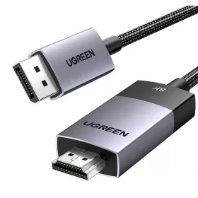 UGREEN DP115 DisplayPort-HDMI kábel, 8k 60 Hz, 2m (fekete)