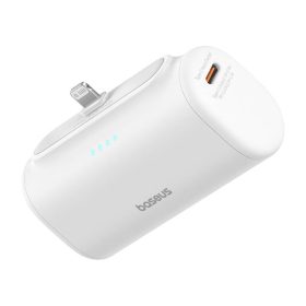 Baseus Compact powerbank, 5000mAh, 20W (fehér)