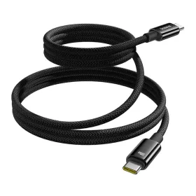   Baseus Tungsten Gold töltőkábel USB-C USB-C 100W 100W 1m (fekete)