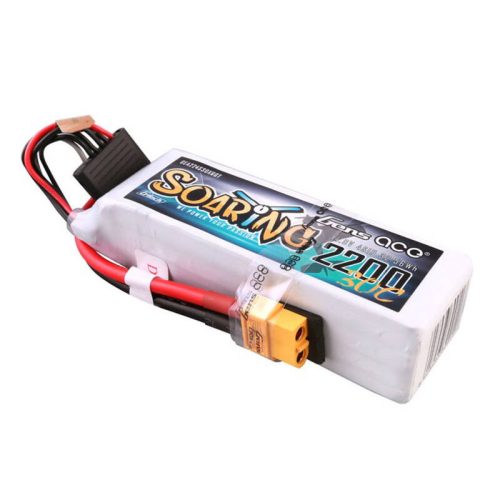 Gens a G-Tech Soaring 2200mAh 14.8V 30C 4S1P Lipo akkumulátor csomag XT60 csatlakozóval