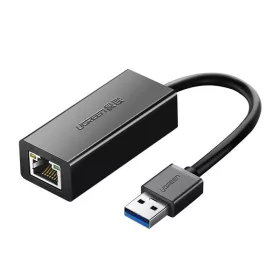   UGREEN CR111 USB 3.0-RJ45 hálózati adapter, Gigabit Ethernet (fekete)