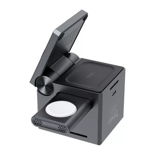 Choetech T632-F 3 az 1-ben 15W-os vezeték nélküli töltő (fekete)