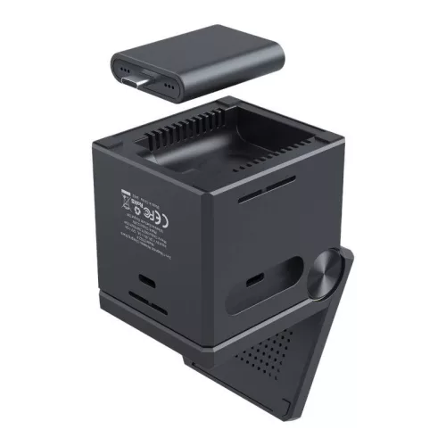 Choetech T632-F 3 az 1-ben 15W-os vezeték nélküli töltő (fekete)