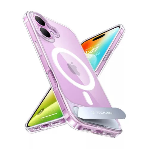 Etui Torras Pstand Series do iPhone 16 Plus (átlátszó)