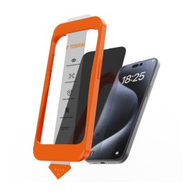   A Master edzett üveg telepítése iPhone 16 Plus készülékhez