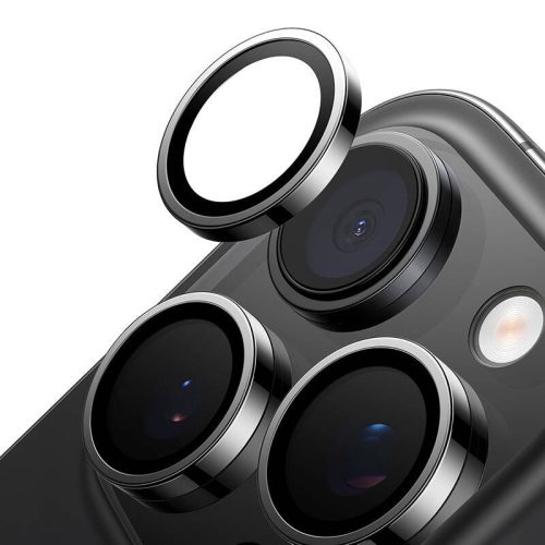 Lensguard kameraüveg iPhone 116/16 Plus készülékhez (fekete)