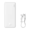 Baseus Airpow powerbank, 10000mAh, 20W (fehér)