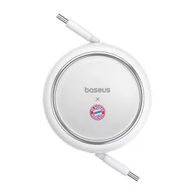   Baseus USB-C-USB-C 100W töltőkábel (fehér) Bayern Edition