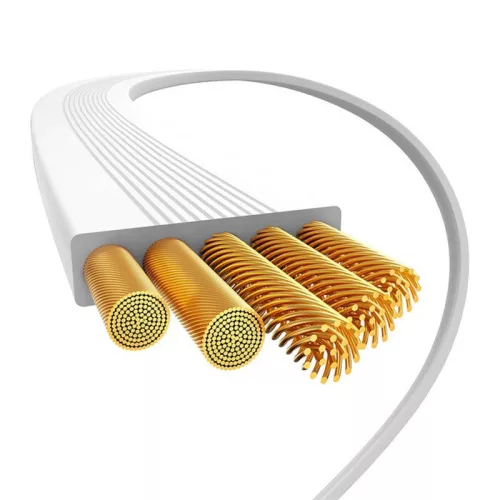 Baseus USB-C-USB-C 100W töltőkábel (fehér) Bayern Edition