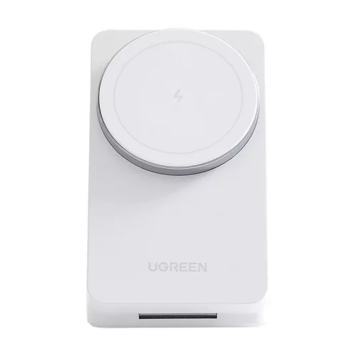 UGREEN W528 2 az 1-ben iPhone/AirPods vezeték nélküli töltő, 20W (fehér)