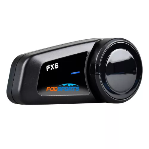 Fodsports FX6 motorkerékpár intercom két darabos csomag (fekete)
