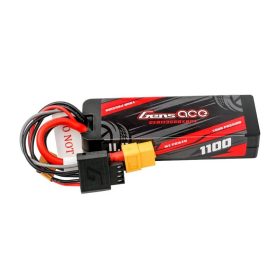   Gens ace G-Tech 1100mAh 11.1V 3S1P 60C GRP-76 Hardcase Lipo akkumulátor XT60 csatlakozóval