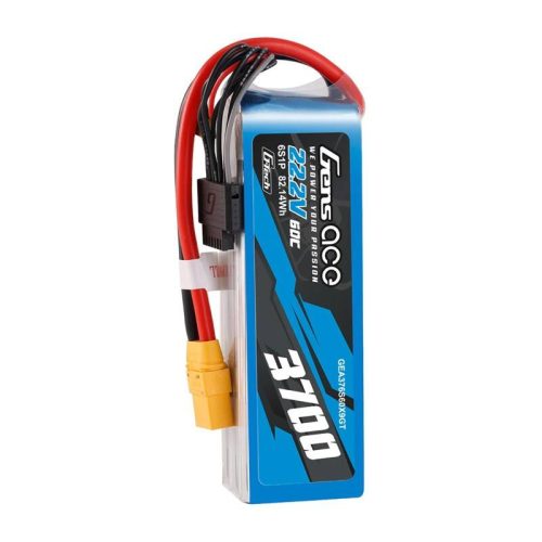 Gens ace G-Tech 3700mAh 22.2V 60C 6S1P XT90 Lipo akkumulátor