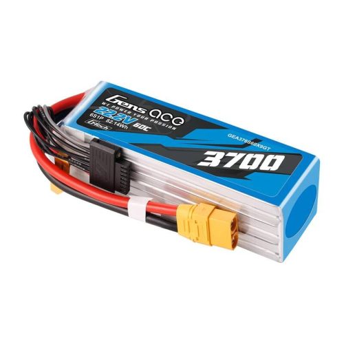 Gens ace G-Tech 3700mAh 22.2V 60C 6S1P XT90 Lipo akkumulátor