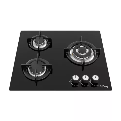 IsEasy MGBG-603 háromzónás gáztűzhely üvegpanellel