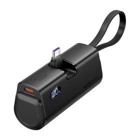 Powerbank Vention LED kijelző 4800mAh 22.5W FHQB0 (fekete)