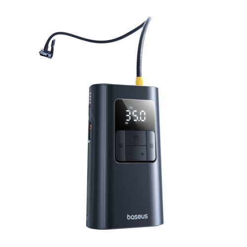 Baseus PrimeTrip VA1 2 az 1-ben pumpa zseblámpával fekete