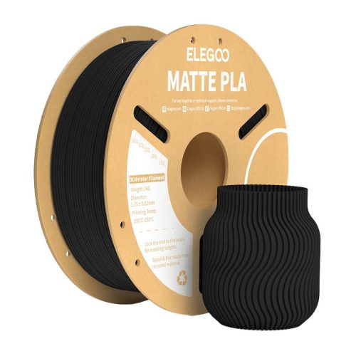 ELEGOO PLA Matte filament (fekete)