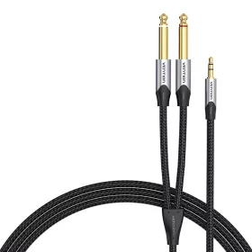   Audiokábel mini jack 3,5 mm-es jack 6,35 mm-es férfi Vention BARHK 8m