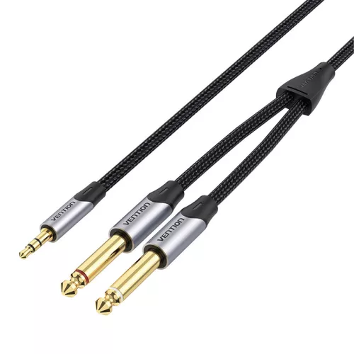 Audiokábel mini jack 3,5 mm-es jack 6,35 mm-es férfi Vention BARHK 8m