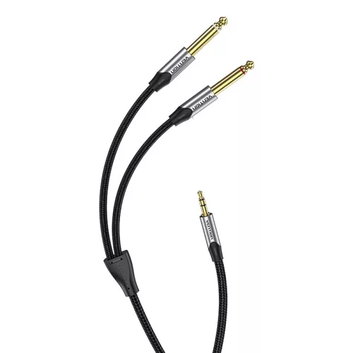Audiokábel mini jack 3,5 mm-es jack 6,35 mm-es férfi Vention BARHK 8m