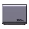 UGREEN CD333 Nexode hálózati töltő, USB + 4x USB-C, GaN, 300W + 240W USB-C kábel (fekete)