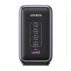 UGREEN CD333 Nexode hálózati töltő, USB + 4x USB-C, GaN, 300W + 240W USB-C kábel (fekete)