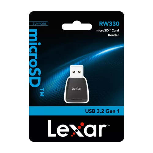 Lexar RW330U USB 3.2 micro SD, UHS-I memóriakártya-olvasó