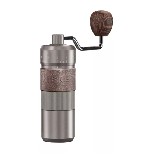 HiBREW G4B kézi kávédaráló állítható őrléssel.