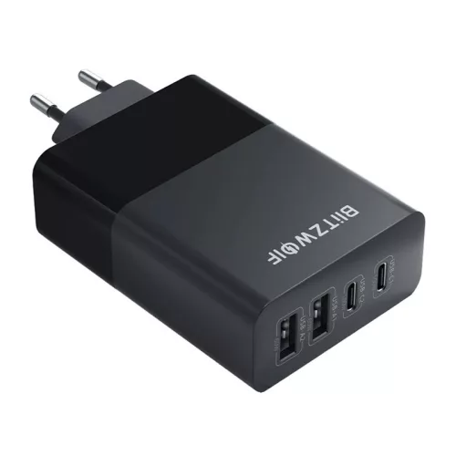 BlitzWolf BW-S29 120W-os hálózati töltő (fekete)