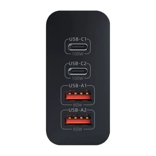 BlitzWolf BW-S29 120W-os hálózati töltő (fekete)