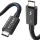 BlitzWolf BW-HDC8 USB-C-USB-C kábel, 240W, 0,5m (fekete)