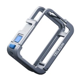 Telesin fém tok a DJI Osmo Action 5 készülékhez (kék)