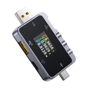Tesztelő USB 2w1 FNIRSI FNAC-28 USB-C USB-A