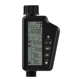   Intelligens Wi-Fi öntözésvezérlő nagy LCD kijelzővel Avatto SWT60-EU