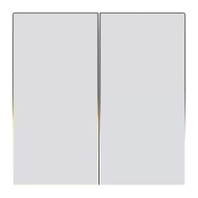   ZigBee Avatto TS60-EU-W2 Touch Light Switch Dual TUYA (fehér).