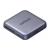 UGREEN CM898 3 az 1-ben kártyaadapter/olvasó, USB-C, MagSafe, SD/TF (fekete)
